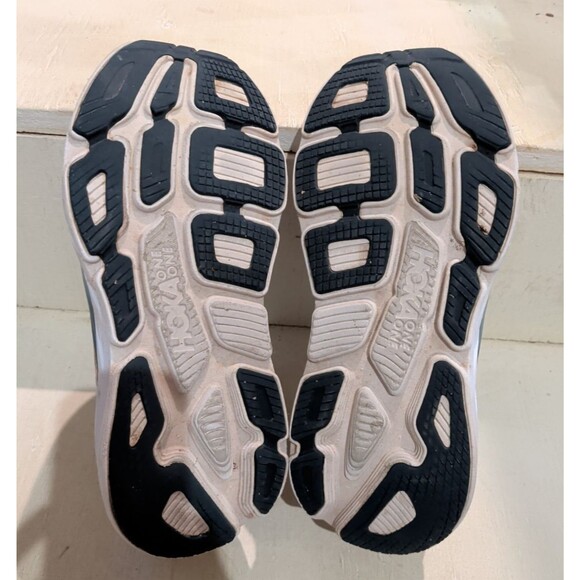 Hoka One One Bondi 7 Shoes Womens 9 Lunar Rock Running Gray Sneakers Athleisure - Picture 9 of 10